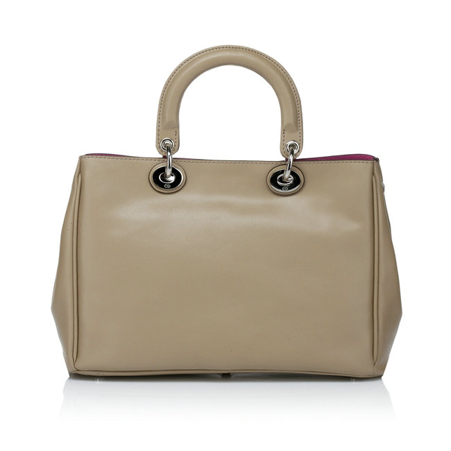 small Christian Dior diorissimo nappa leather bag 0902 khaki